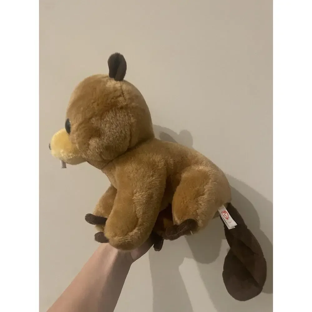 Ty Beaver Ritchie Plush Stuffed‎ Animal Big Eyes Buckteeth. Soft